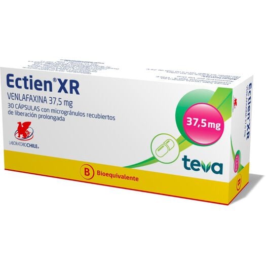 ECTIEN XR CAP  37,5 MG X 30...