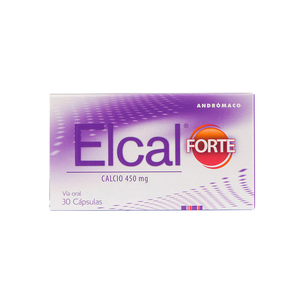 ELCAL FORTE 450 MG X 30 CAPSULAS