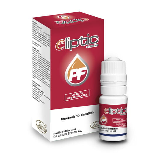 ELIPTIC PF OFTENO 2% X 5 ML