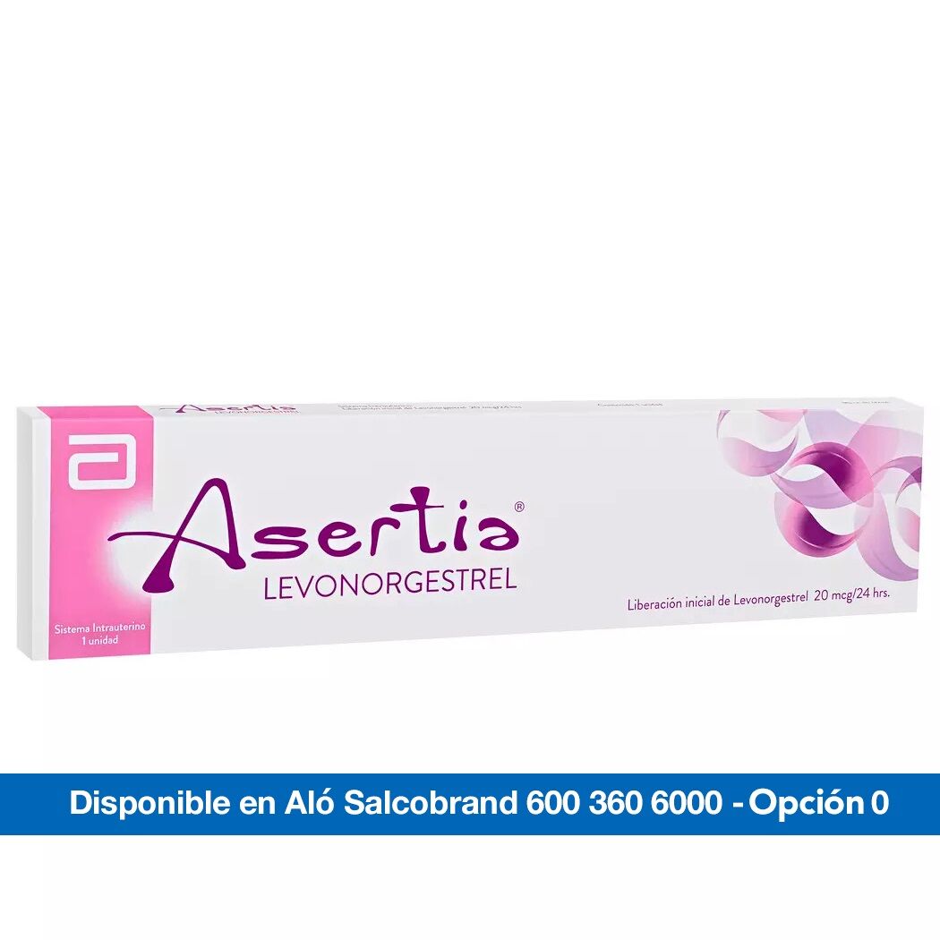 ASERTIA SISTEMA INTRAU. 20 MCG/24 HRS X 1