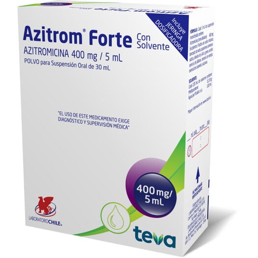 AZITROM FTE SUS 400 MG X 30 ML