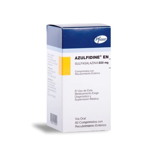 AZULFIDINE-EN COM 500 MG X 100