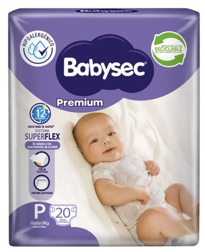 BABYSEC PREMIUM P PANAL X 20