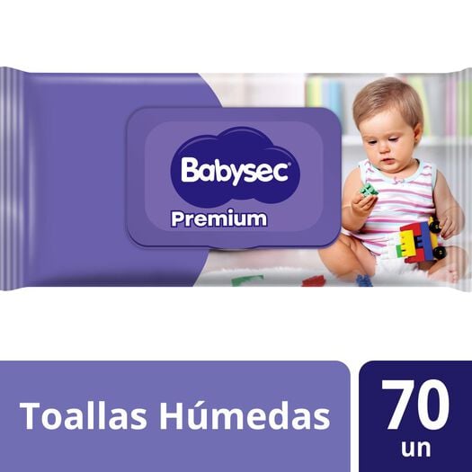 BABYSEC PREMIUM TOALLAS HUMEDAS X 70