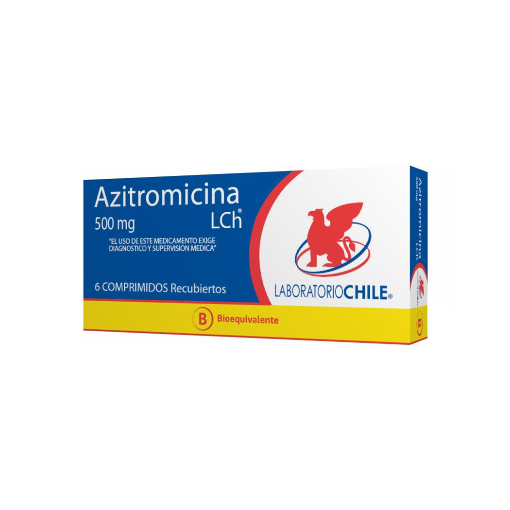 Azitromicina 500 mg x 6 comprimidos 