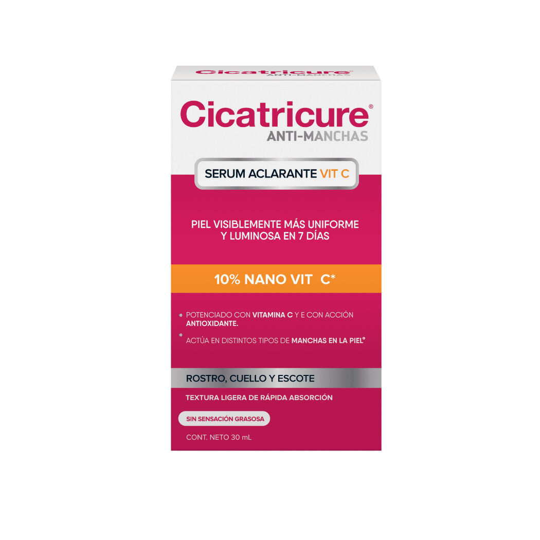 CICATRICURE SERUM ACLARANTE VTAMINA C X 30 ML