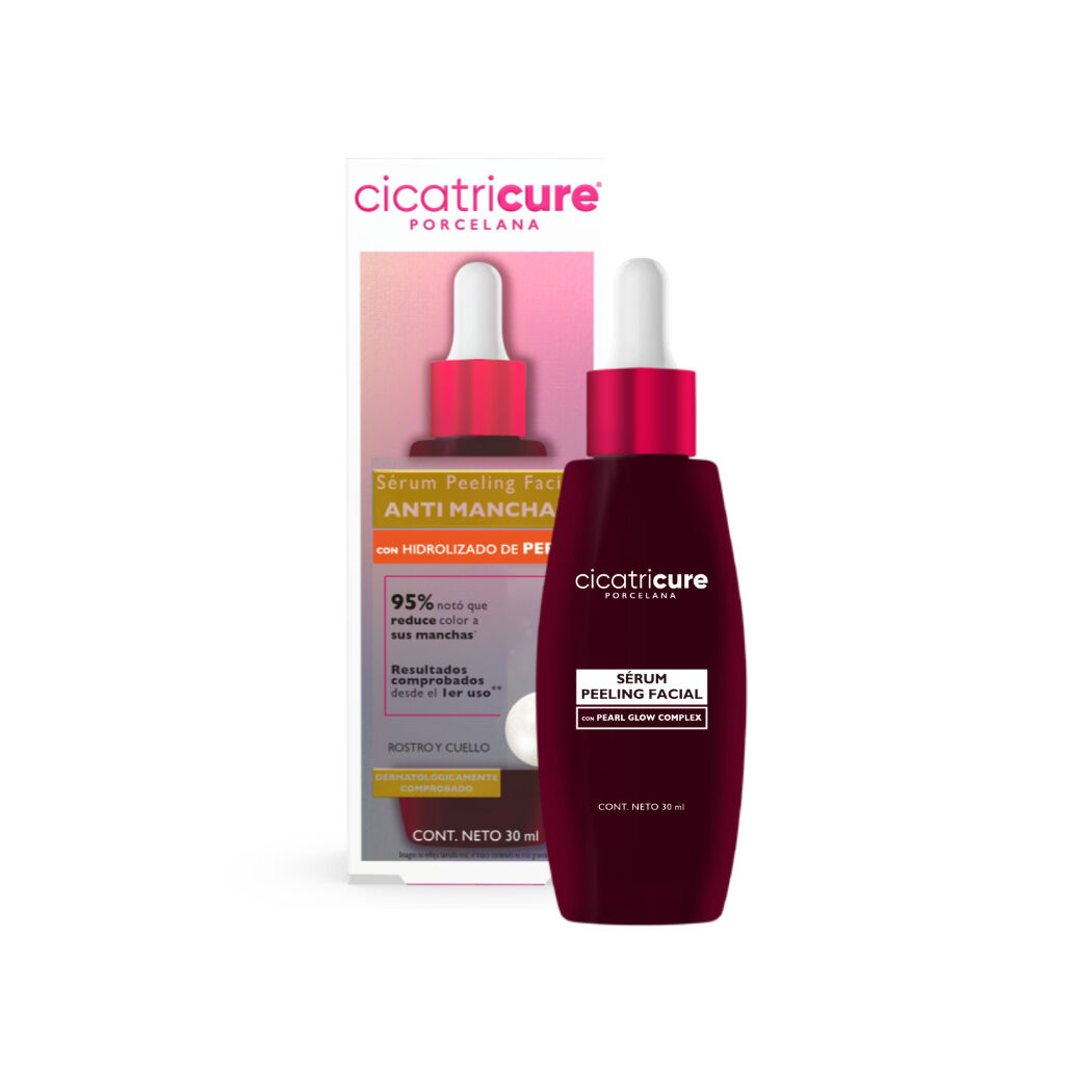 CICATRICURE SERUM PORCELANA PEELING FACIAL X 30 ML