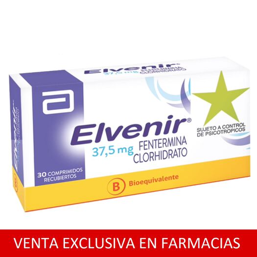 ELVENIR COM 37,5 MG X 30