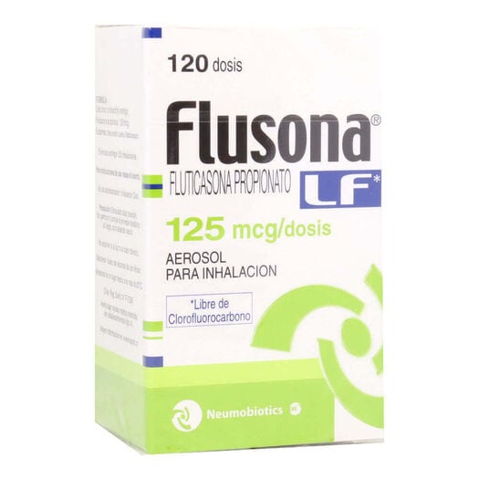 FLUSONA INHALADOR 125 MCG X 120 DOSIS