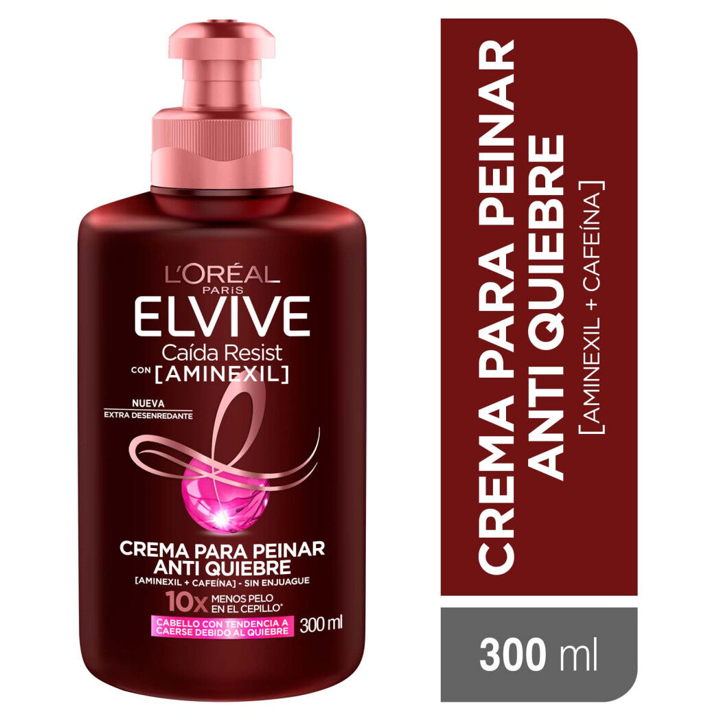 ELVIVE CREMA PARA PEINAR ANTICAIDA AMENEXIL X 300 GR