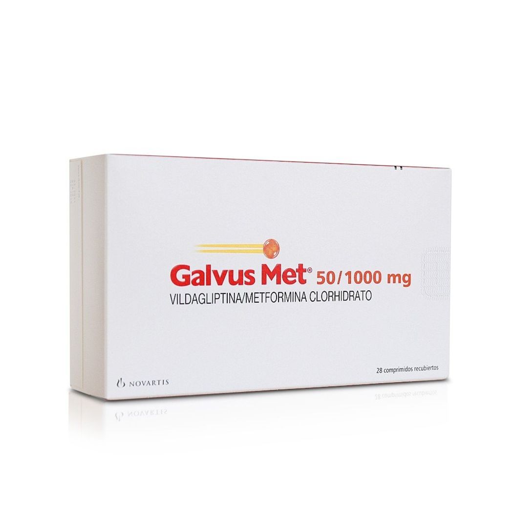 GALVUS MET FCT COM 50/1000MG X 28