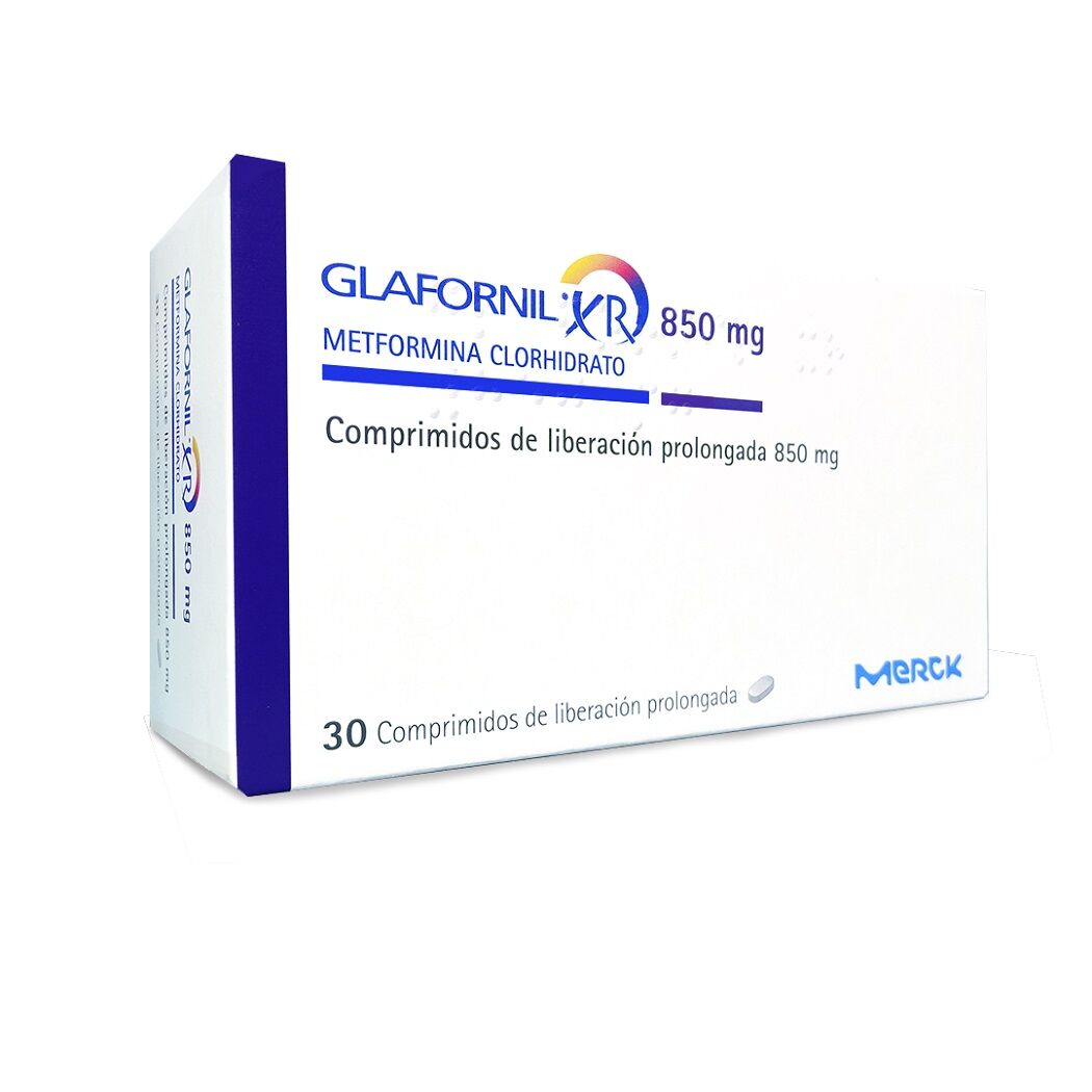 GLAFORNIL XR COM 850 MG X 30