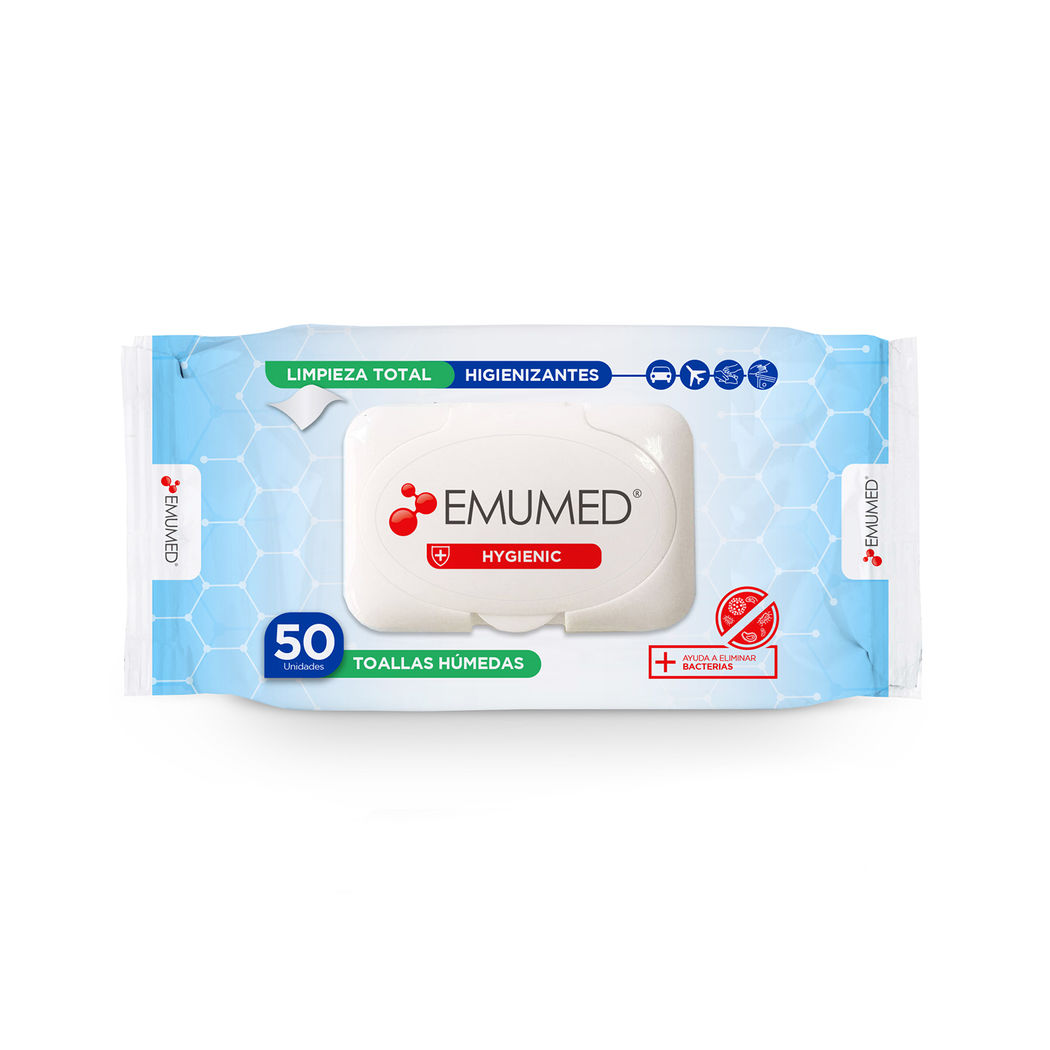 EMUMED TOA HUMEDA ADULTO X 50 UND