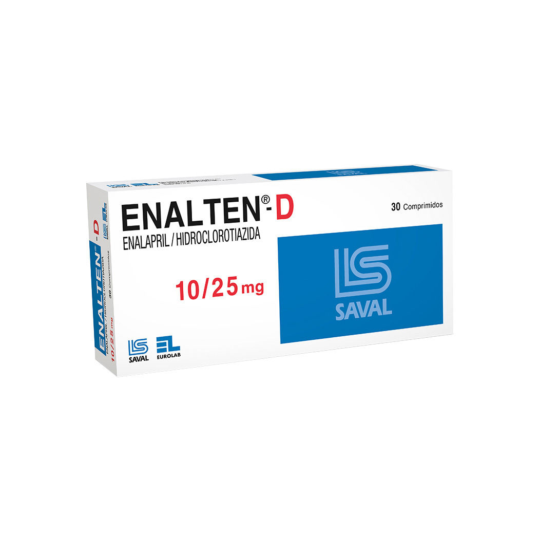 ENALTEN-D  10/25 X 30 COMPRIMIDOS