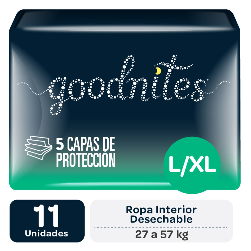 GOODNITES PANTS TALLA L/XL X 11
