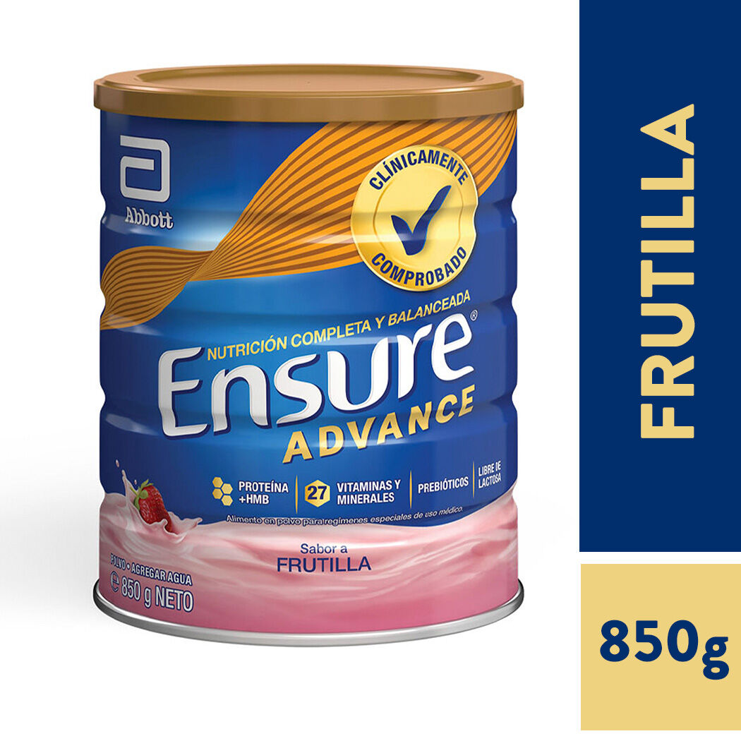 ENSURE ADV FRUTI PVO X 850 GR