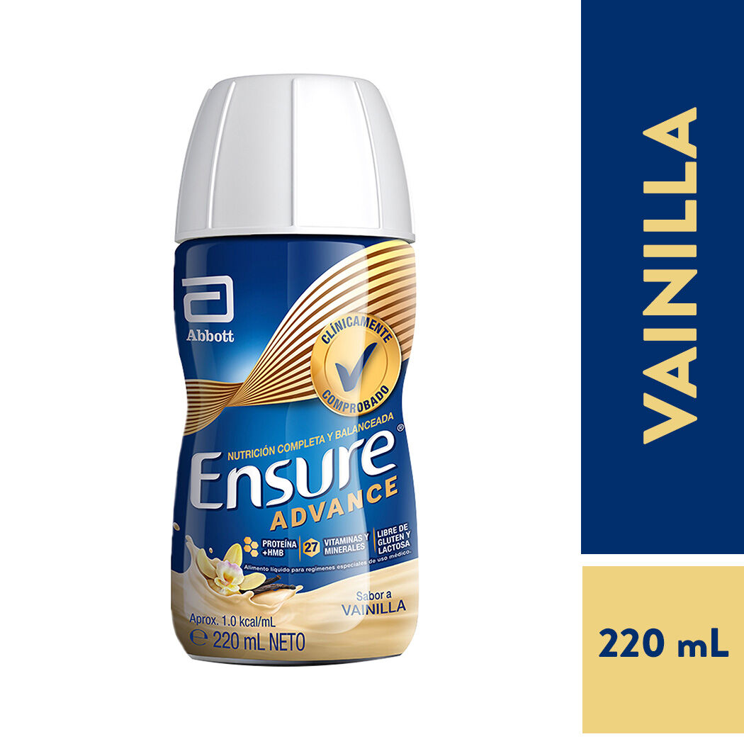 ENSURE ADV VAINILLA X 220 ML