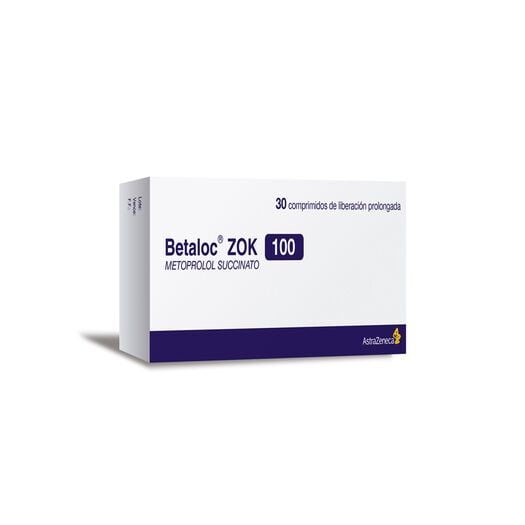 Betaloc Zok 100 mg x 30 comprimidos