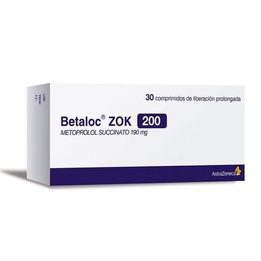 BETALOC ZOK COM 200 MG X 30