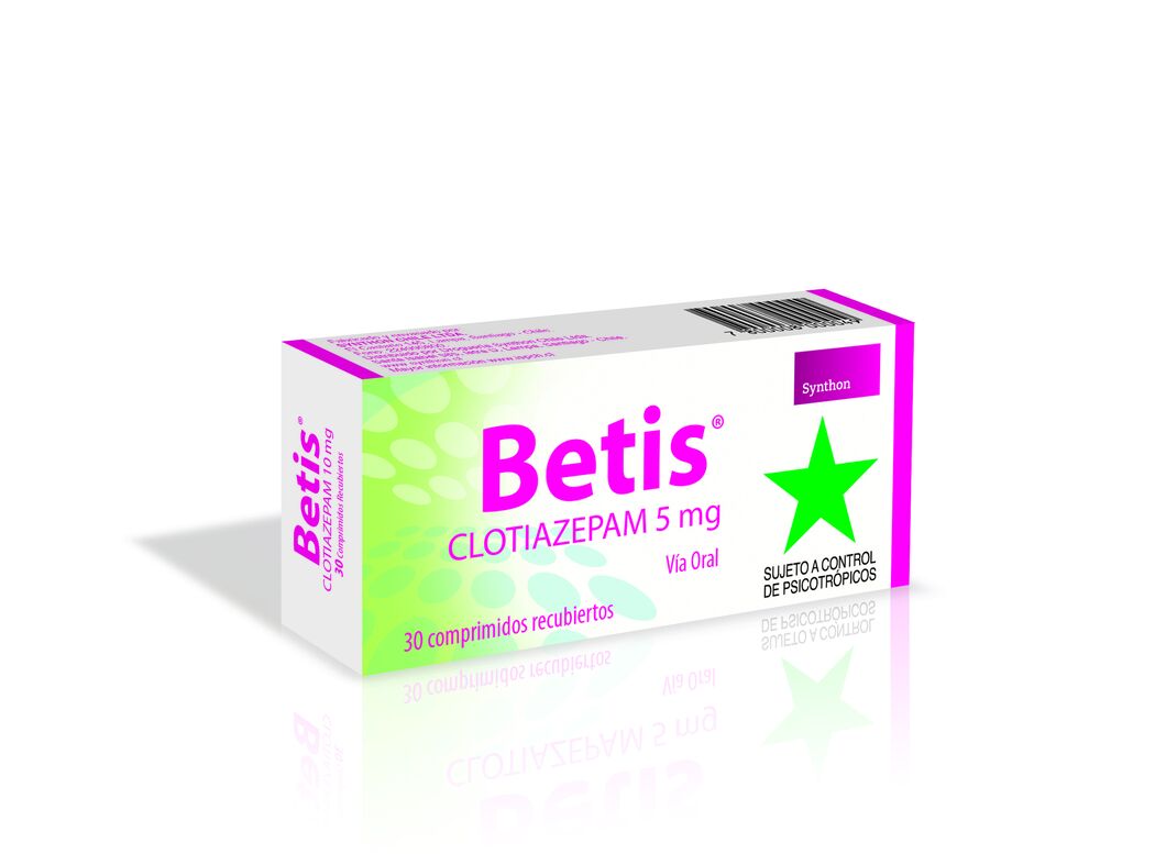 BETIS COM  5 MG X 30