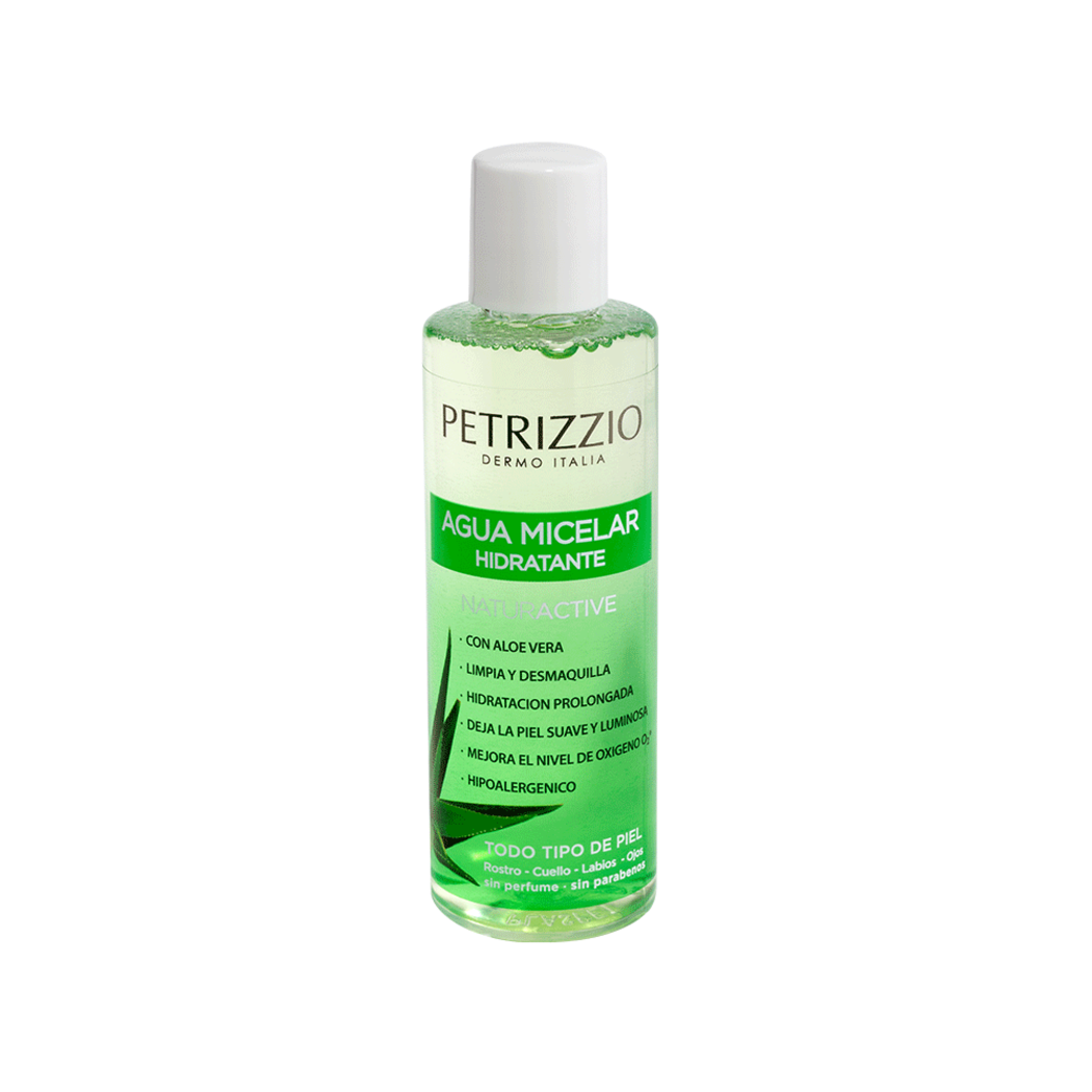 AGUA MICELAR ALOE VERA X 200 ML PETRIZZIO