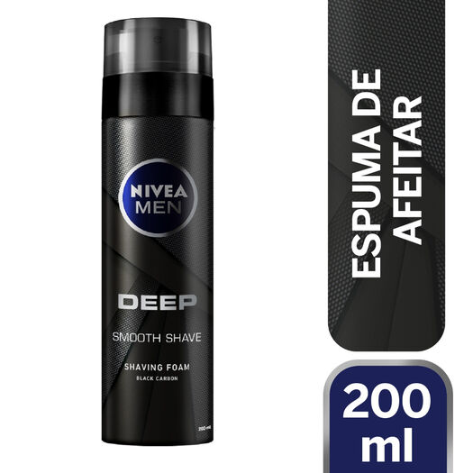 NIVEA FOR MEN DEEP ESPUMA 200 ML