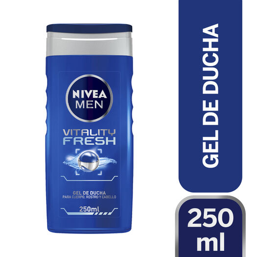 NIVEA GEL DUCHA FOR MEN VITALITY X 250 ML