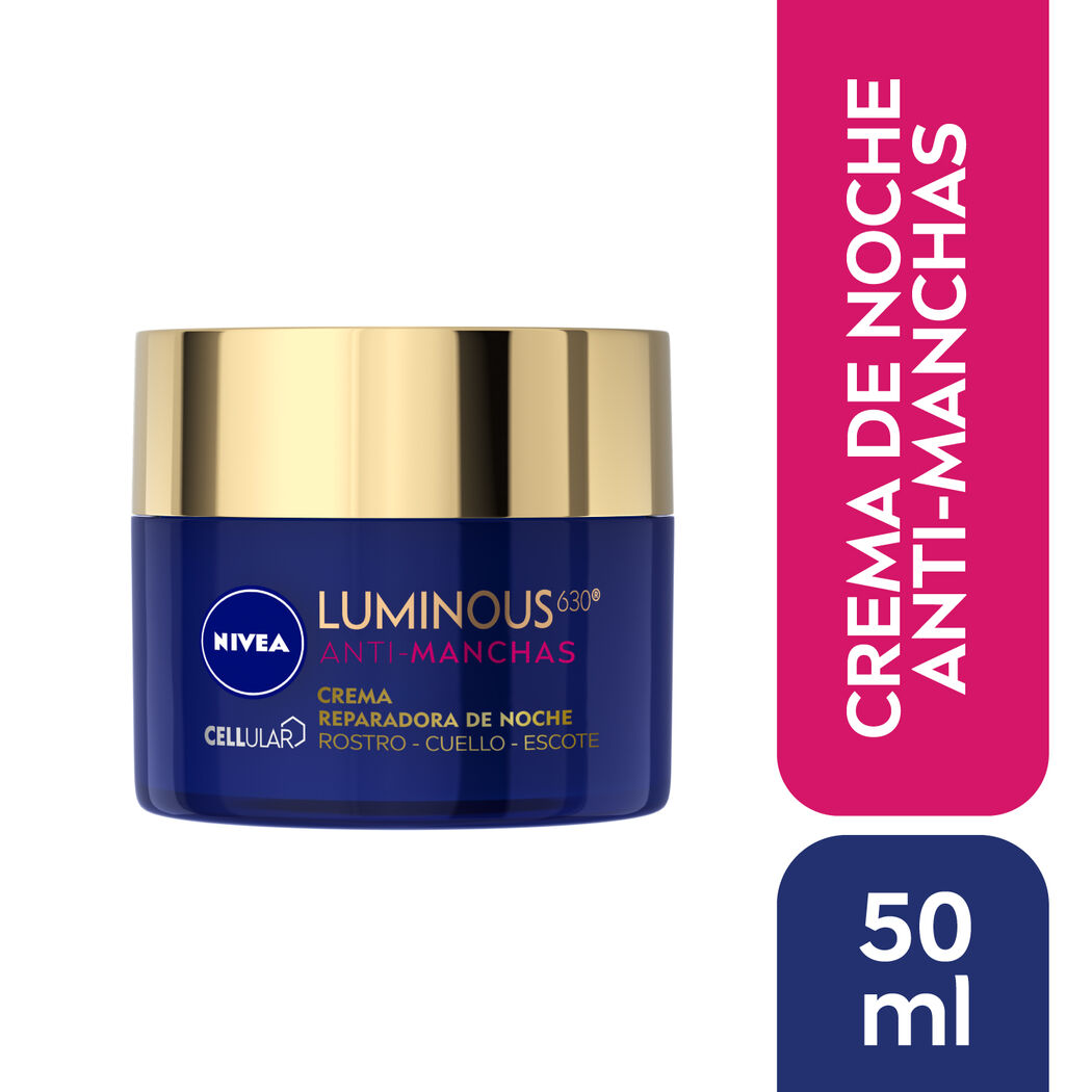 NIVEA LUMINUS CELLULAR 630 ANTI-MANCHAS CREMA NOCHE X 50ML