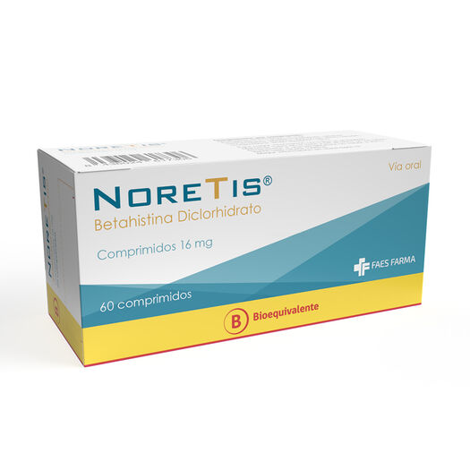 NORETIS  16 MG X 60 COMPRIMIDOS