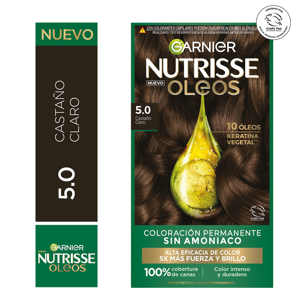NUTRISSE COLORACION OLEO CASTANO CLARO N 5.0