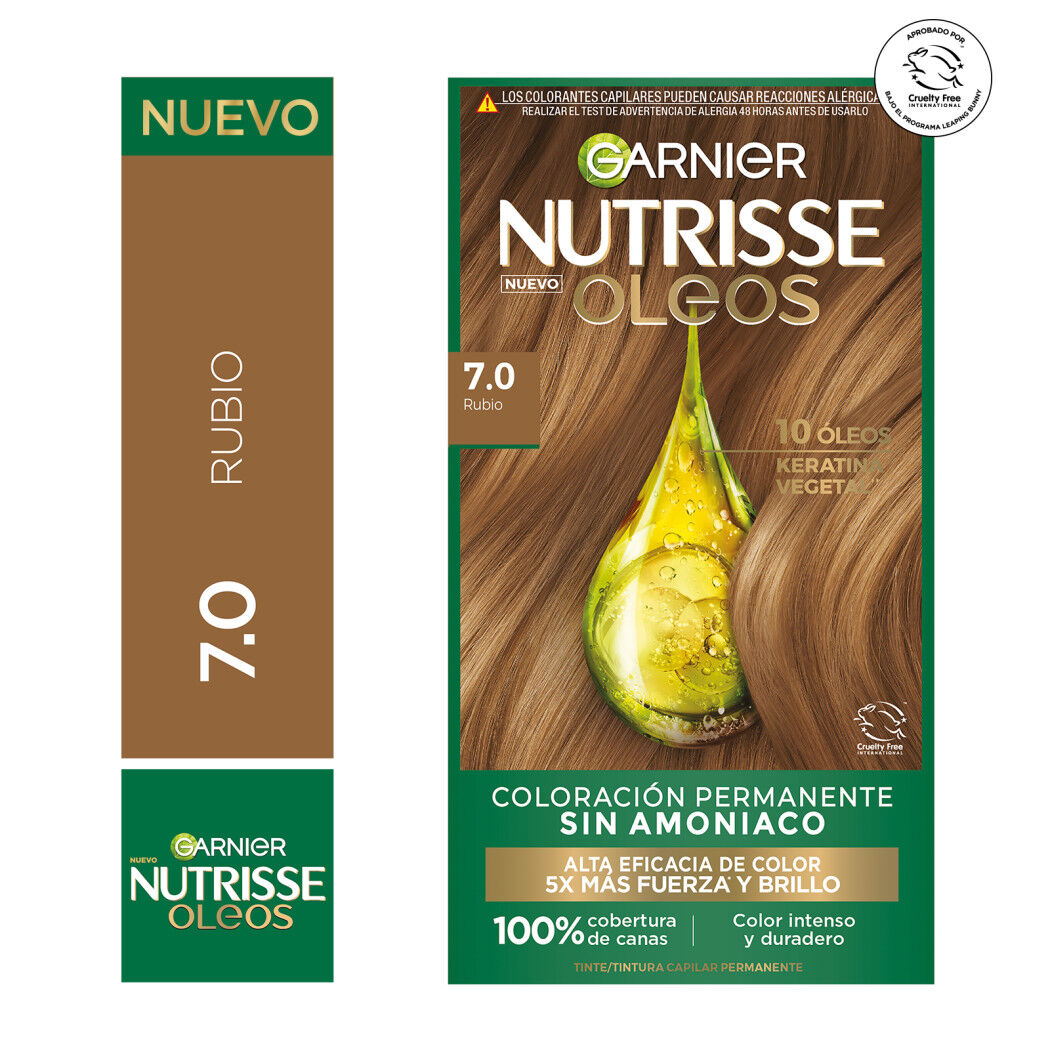 NUTRISSE COLORACION OLEO RUBIO N 7.0