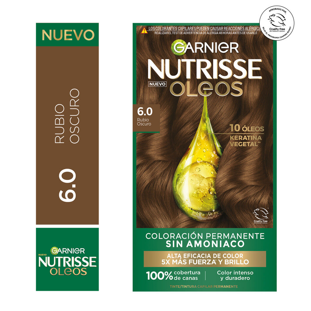 NUTRISSE COLORACION OLEO RUBIO OSCURO N 6.0