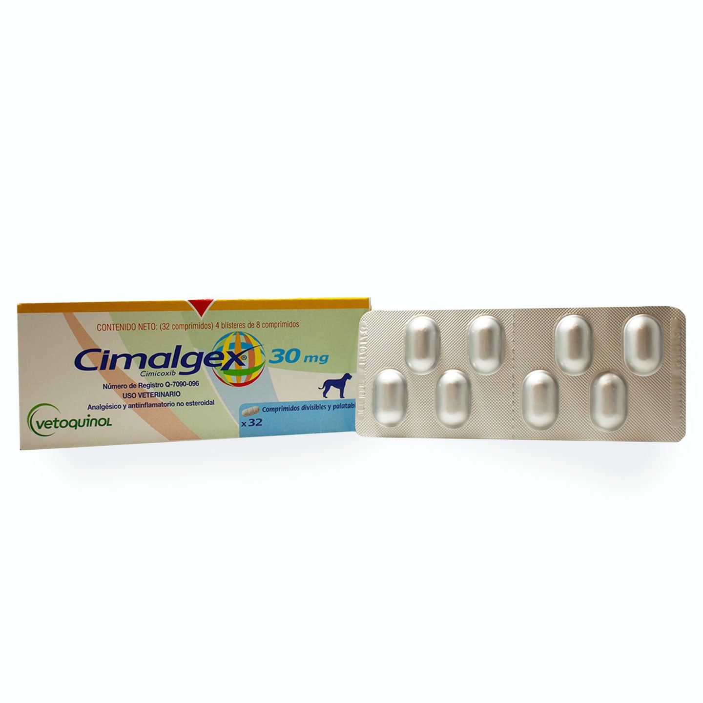 CIMALGEX COM 30 MG X 8