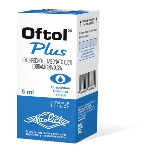 OFTOL PLUS SOLUCION OFTALMICA X 5 ML