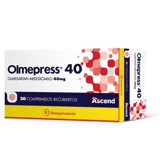 Olmepress 40 mg x 30 comprimidos
