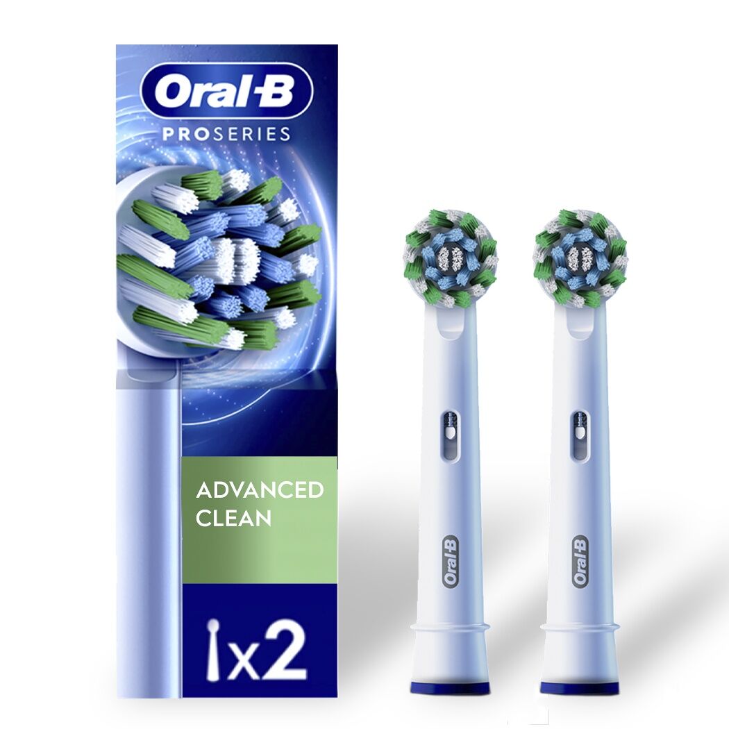 ORAL B CABEZALES DE REPUESTO CEPILLO ELECTRICO ADVANCED X 2 UND