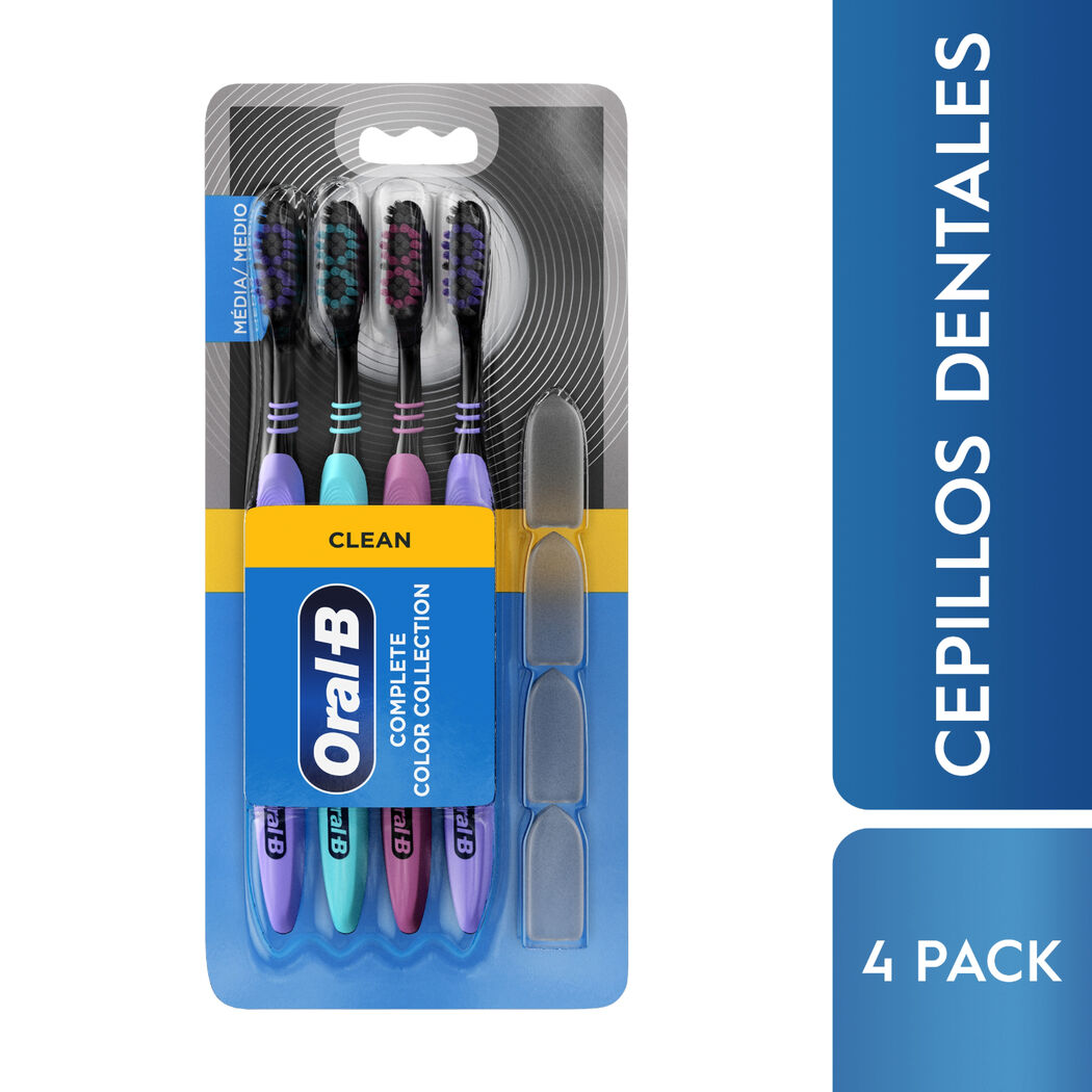 ORAL B CEPILLO COMPLETE BLACK X 4 UND