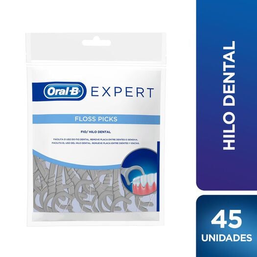 ORAL B EXPERT FLOSSPICKS X 45 CT