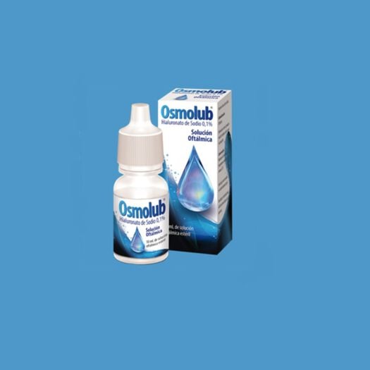 OSMOLUB SOLUCION OFTALMICA 1% X 10 ML 