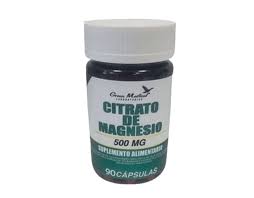 CITRATO DE MAGNESIO CAP 500 MG X 90 GREEN MED