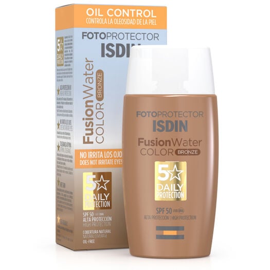 FOTO FUSION WATER COLOR PIEL OSCURA BRONZE SPF50 X 50ML