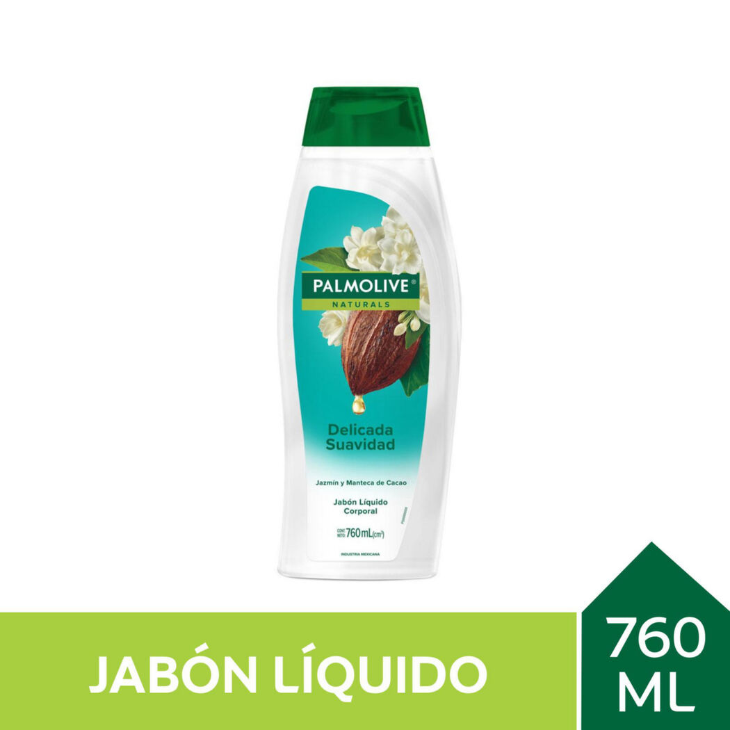 PAMOLIVE JABON LIQUIDO JAZMIN COCOA BUTTER X 760 ML