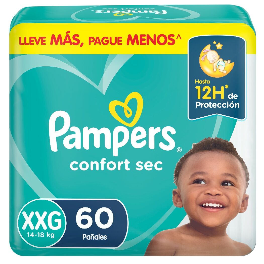 PAMPERS CONFORT SEC XXG X...
