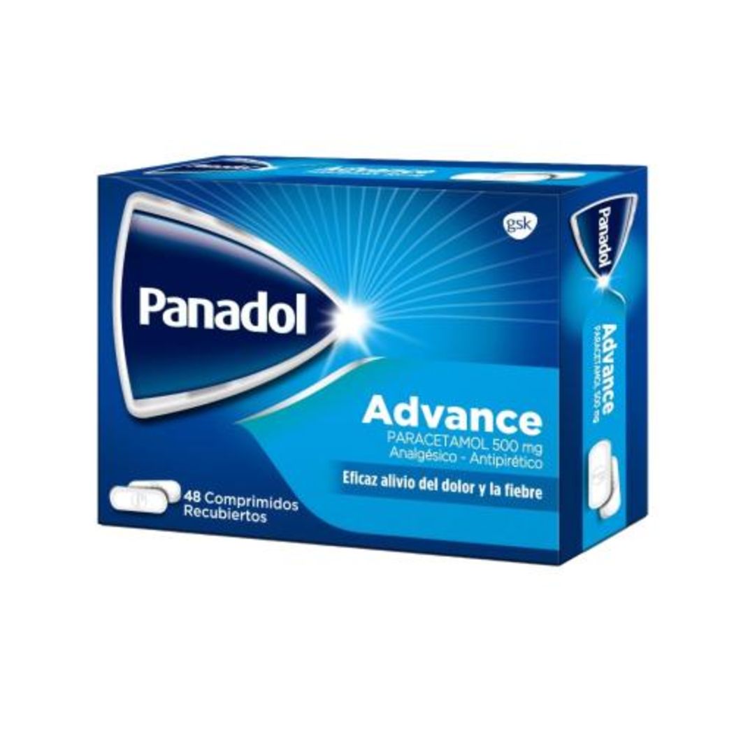 PANADOL ADV 500 MG X 48 COMPRIMIDOS