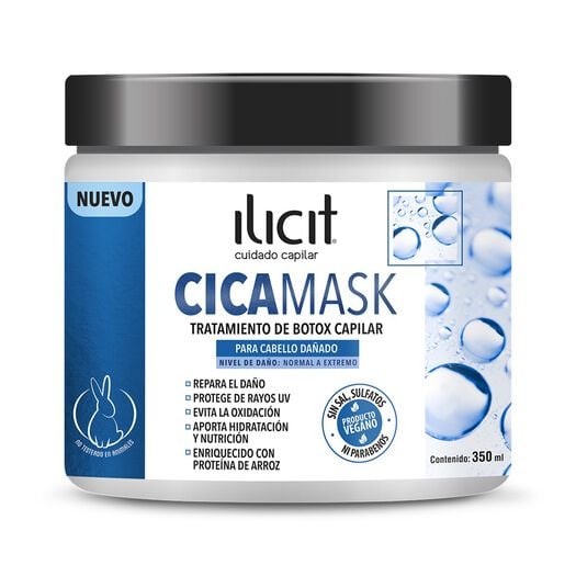 ILICIT CICAMASK TRATAMIENTO BOTOX X 350 ML