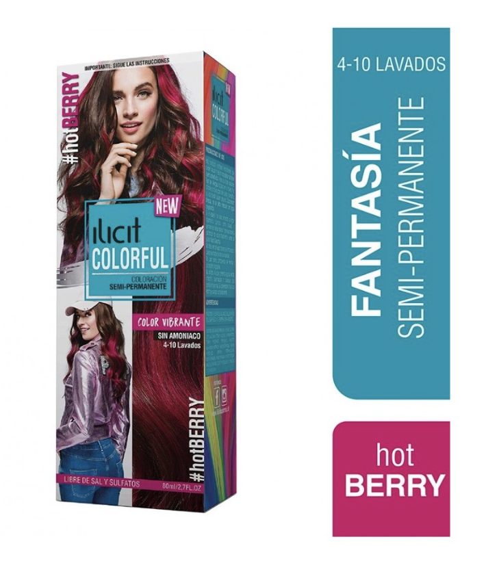 ILICIT COLORFUL HOT BERRY X...