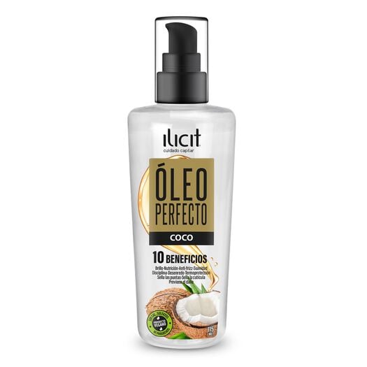 ILICIT OLEO PERFECTO ACEITE DE COCO VIT E X 115 ML