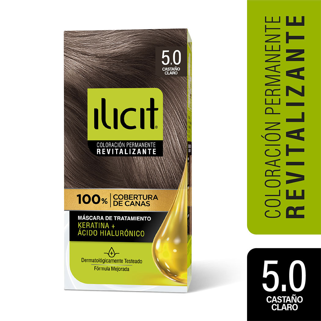 ILICIT 5/0 CASTAÑO CLARO X 45 GR