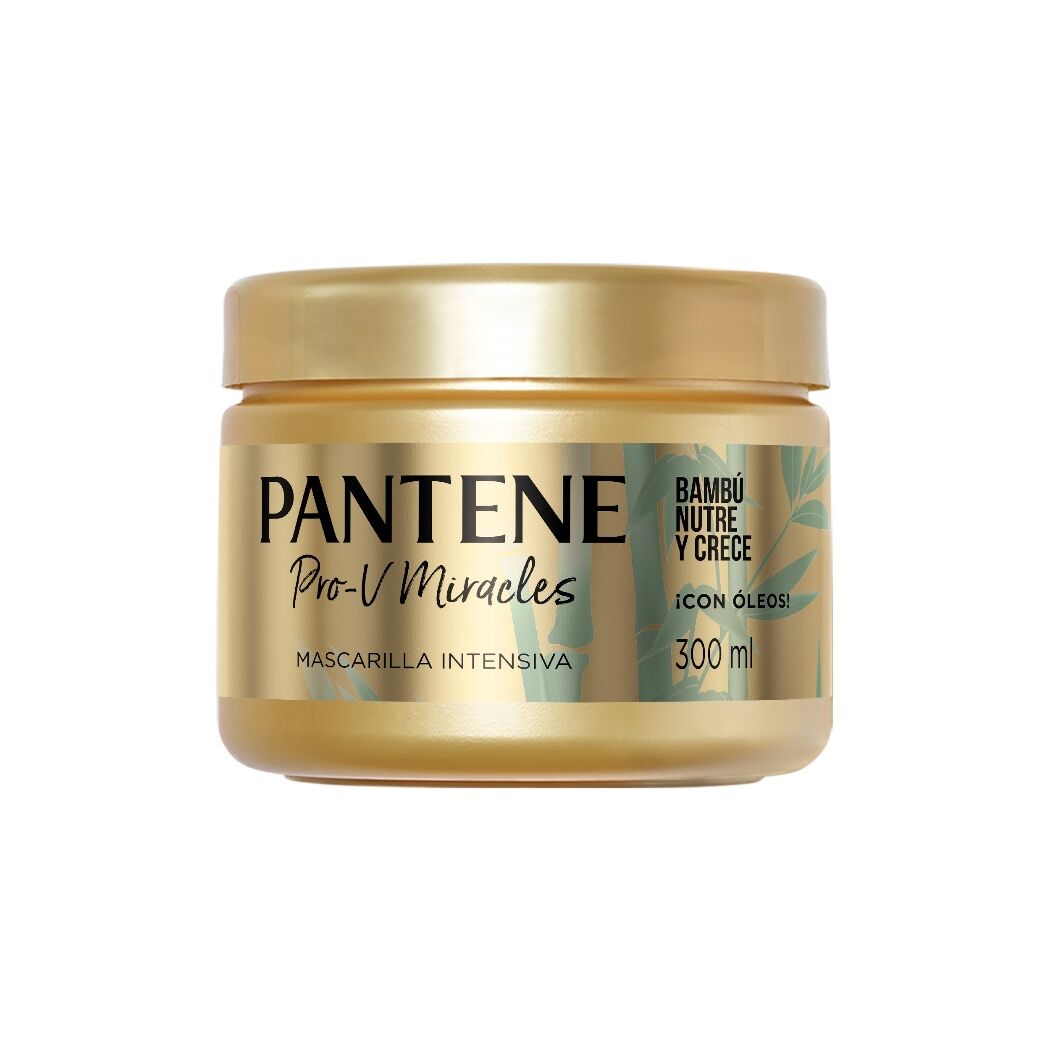 PANTENE MASCARILLA INTENSIVA BAMBU NUTRE Y CRECE X 300 ML