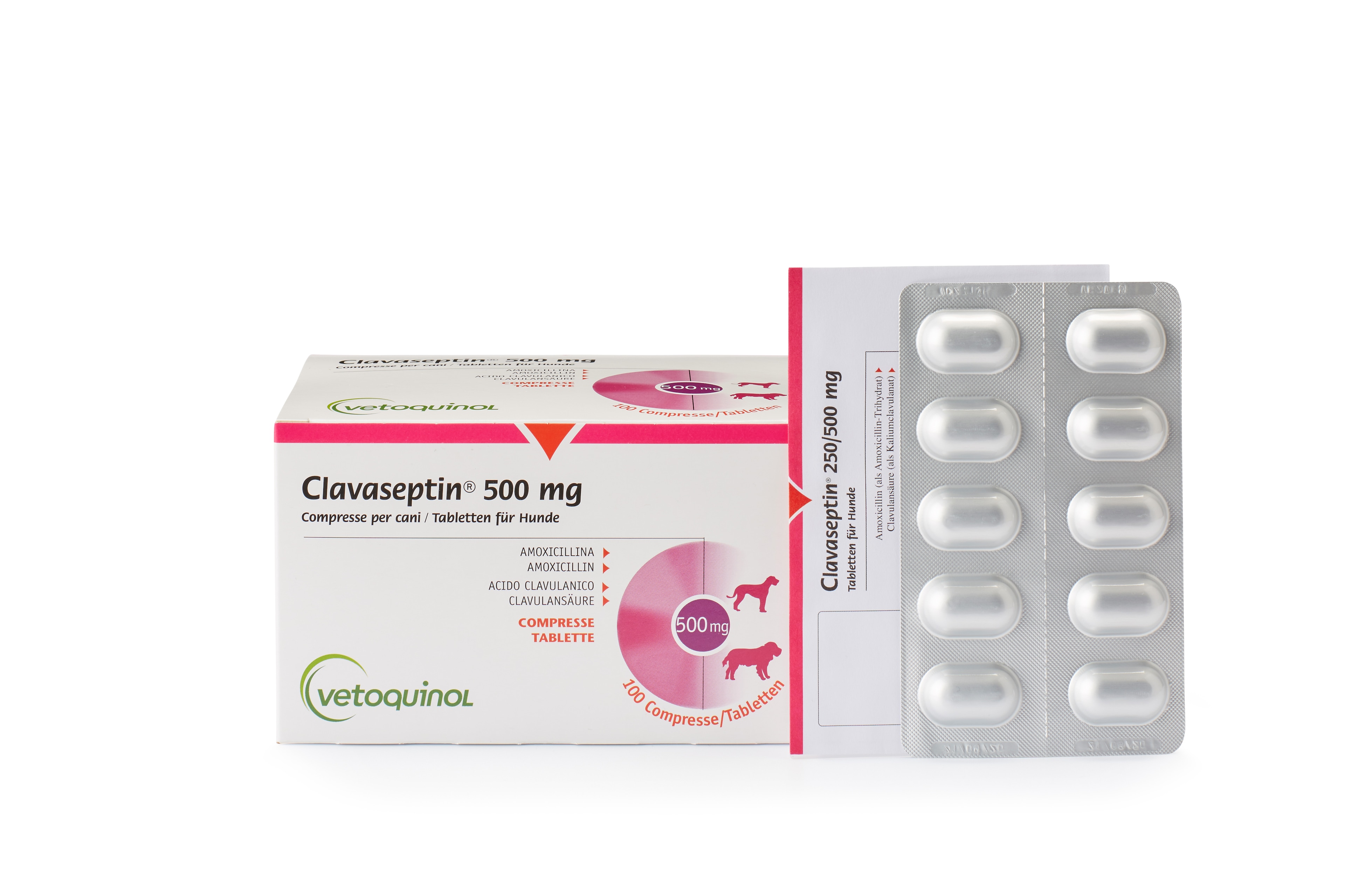 CLAVASEPTIN COM 500 MG X 10